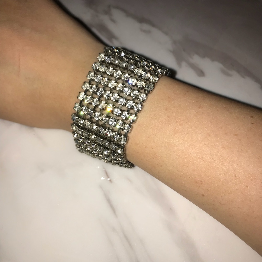 Stunning Vintage Rhinestone Bracelet